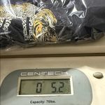 JODIFL  Black Leopard Dolman Half Sleeve Top Oversized 1X Cheetah Animal Boho Photo 5