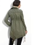 Free People WE THE FREE /  - Faux Fur Trimmed Utility Parka Jacket Size Large Photo 1