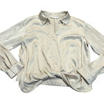 Lush Clothing 3/$15 LUSH silky champagne blouse Photo 0