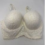 Aerie Brand New Women's Size 34DD White Lace Bralette Floral Photo 0