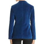 Parker Smith  Velvet Blazer Midnight Blue Size Medium Photo 3