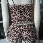 Jessica Simpson  Leopard Print Cami & Shorts Pajama Set SIZE S Photo 3