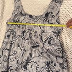 See By Chloe  WOMENS  Floral Print Silk Sleeveless Shift Mini Dress Size 8 USA Photo 7