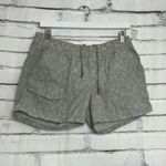 Columbia  Drawstring Hiking Shorts Omni-Shade Gray Printed Women’s Small Hippie Photo 4