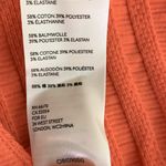 Free People NWT 'Ice Cold Lace Up' Grommet Ribbed Top Rose Crimson SZ M $78 Photo 4