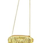 Vintage 1980s Braciano Gold Mesh Bag Clutch/ Shoulder Bag 1980s Mob Wife Photo 1