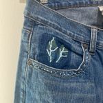 Z. Cavaricci beaded details jeans Blue Size 10 Photo 2