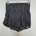 Free People Movement The Way Home Leopard Print Athletic Shorts Medium Photo 0