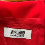 Moschino  Cheap & Chic Red One-Shoulder Ruffle Shift Dress – Size 10 Photo 12