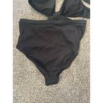 Aerie  Black One Piece Swim Suit - Medium Photo 2