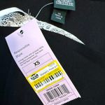 Wild Fable Womens XS Black White Lace Nylon Spaghetti Strap Bustier Crop Top New Photo 6