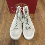 Vans sk8-hi top gray suede platform lace up shoes sneakers women’s 8.5 new Photo 5