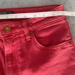 Abercrombie & Fitch Simone High Rise Ankle straight red jeans size 26/2R Photo 8