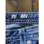 Miss Me  Jeans 32 Womens Crop Denim Cuffed Capri Mid Rise Jeans Photo 4