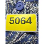 Talbots  Women's Size 12 Blue Paisley Print Shorts Cotton Photo 9