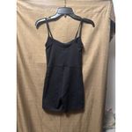 Aritzia Wilfred Free Freestyle 5” Romper Jersey Sweat Wicking Black Size XS Photo 3