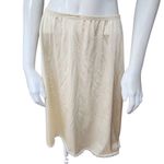Vanity Fair Vintage Cream Slip Skirt (M) Photo 1