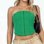Princess Polly  Green Camil Strapless Corset Top 6 Photo 0