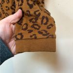 Time and Tru Leopard Print Sweatshirt Small Brown Photo 3