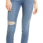 Lovers + Friends New  Ricky‎ Ripped Skinny Jeans Blue sz 27 Photo 0
