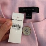 Ann Taylor NWT  The Crew Neck blazer Jacket Cross Weave Fragrant Lilac 4​ Photo 8