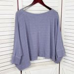 We The Free Thermal Dolman Sleeve Slouchy Crop Shirt Lavender Purple XS Photo 8