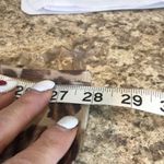 Faded Glory  size 4X sleeveless brown animal print dress Photo 5