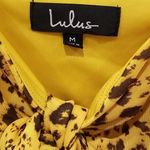 Lulus 💕💕 Too PurrFect Leopard Tie-Front Crop Top Photo 8
