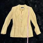Ralph Lauren POLO Linen Blend Long Sleeve Fitted Distressed Blazer Photo 2