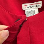 Talbots Vintage  Cherry Red Retro Bolero Cardigan Women’s Size 16 XL Photo 6