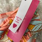 Xhilaration Multi orange pink bathing suit 2 Piece tropical new Photo 6