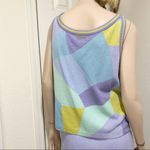 St. John Vintage  Collection John Sport 2- Pc Knit Pastel Top/Skirt Set Photo 3