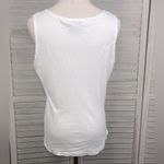 Roxy  QUICKSILVER Vintage Embroidered Tank Top 100% Cotton Palm Tree/Beach-XL Photo 1