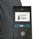 NWT IBKUL Mini Check Skort Womens M Black White Golf Activewear Tennis UPF 50 Gray Size M Photo 8
