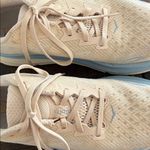 Hoka  One One Clifton 9 Blue beige running walking sneaker Womens 9 Photo 7