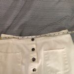 White Denim Skirt. Sz M or 30 Size M Photo 3