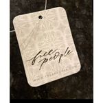 Free People Womens White Love Her Lace Textured Keyhole Boho Indie Hippie Sz M Photo 5