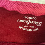 Dearfoams  women’s misty ballet flats washable memory foam in Venetian red Sz 7 Photo 7