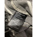 BDG  High Waist Wide Cropped Gray Stripe Jeans Yarn Belt Photo 6