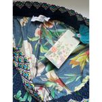 Johnny Was NWOT  Floral Border Side Split Leg Pants Size S Photo 5