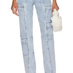 GRLFRND  Naomi Low Rise Slim Cargo Jeans Tao Size 27 Photo 0