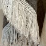 Tejidos CAMM Ecuadorian Hand Made Alpaca Blend Poncho Cape White Beige Gray O/S Brown Size undefined Photo 6