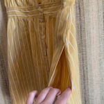 Urban Outfitters  Yellow Dress Women Size Large Knee Length Summer Clothing Photo 3