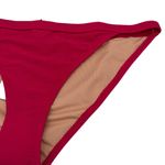 J.Crew NWT  Fuchsia Pink Ribbed Hipster Bikini Swim Bathing Suit Bottom Size 2X Photo 2