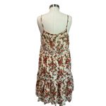 American Eagle  Floral Boho Eyelet Detail Dress Tank Swing Dress Size L Photo 3