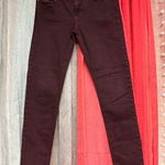 Just Black  maroon jeans size 31 Photo 0