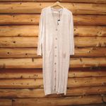 Billy Reid NWT   Linen Long Cardigan Sweater Photo 2