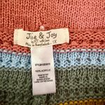 JOLIE & JOY Striped Crochet Shorts Red Size 1X Photo 3