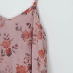 Torrid Womens Sophie Chiffon Double Layer Floral Tank Top Size 1X Pink Flowy Photo 6