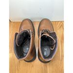 BP Boots Womens Size 8.5 Brown Leather Lace Up Lug Sole Ankle Combat Hiker Photo 7